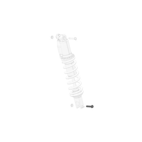 Bottom shock shaft