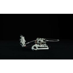 Rear foot brake assembly