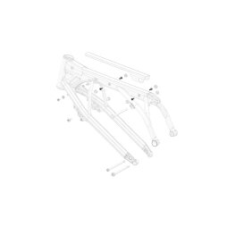 Seat Base front Frame Bushing Screw