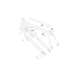 Seat Base front Frame Bushing