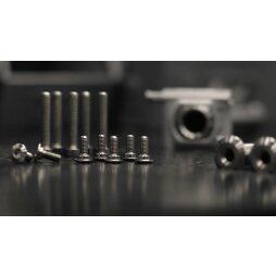 Titanium screw kit