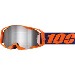 100% Brille ARmatic Neonorange - Silber
