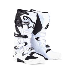 Alpinestars Stiefel Tech 7 Schwarz Weiß